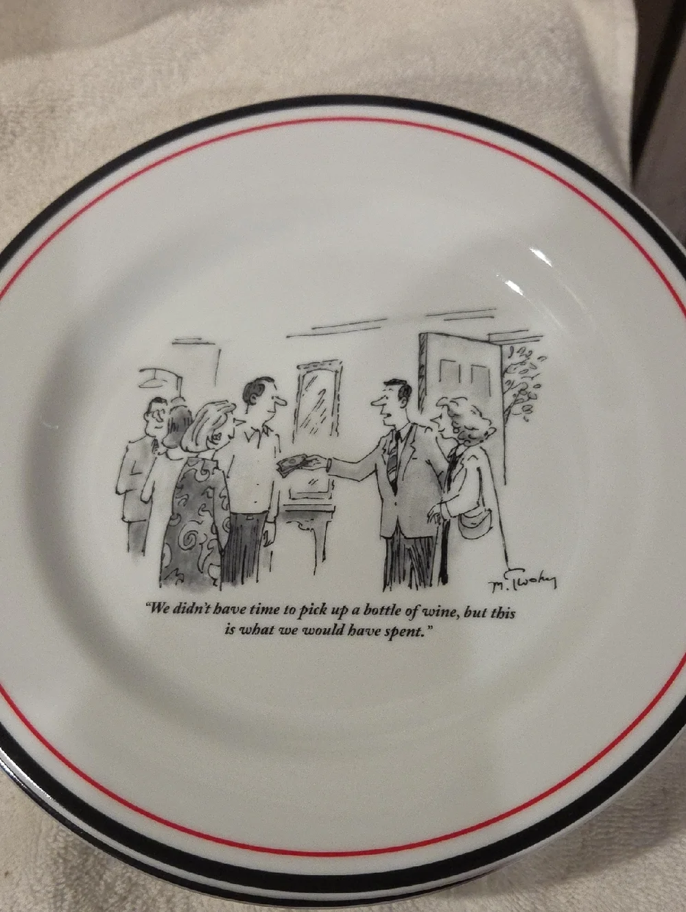 NEW YORKER CHEESE PLATE COLLECTION